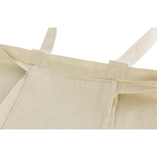 Сумка хлопковая BelMondo с карманом, цветным дном и ручками 70 см 40x15x45 см с лого Сумка хлопковая BelMondo с карманом, цветным дном и ручками 70 см 40x15x45 см с лого Фото 6